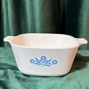 Vintage Corningware Blue Cornflower Design Bakeware